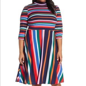28 NWT ELOQUII Multicolor Dress